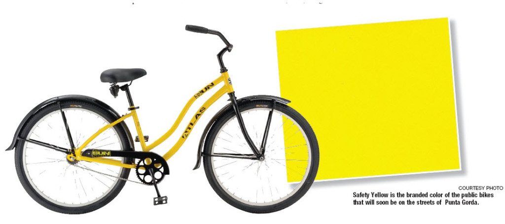 yellow bike