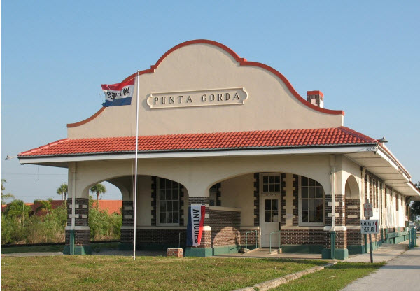 Make this a stop! The Punta Gorda Train Depot Antique Mall & Museum.