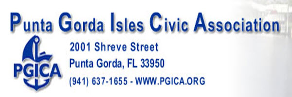 Punta Gorda Isles Civic Association – Enhancing the quality of life in Punta Gorda Isles