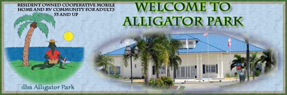 Alligator Park - a Punta Gorda, Florida Resident Owned Cooperative Mobile Home and RV community for ...