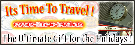 Give the Gift they'll Never Forget ! Check out the Travel Vacations from It's Time to Travel !
