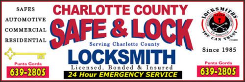 Charlotte County Safe Lock Banner