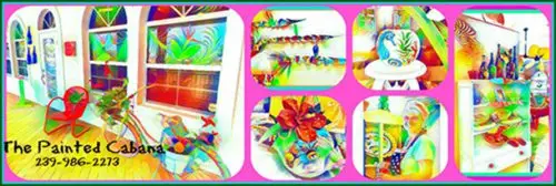 The Painted Cabana where Fun and Beautiful Art Classes are created in Punta Gorda!