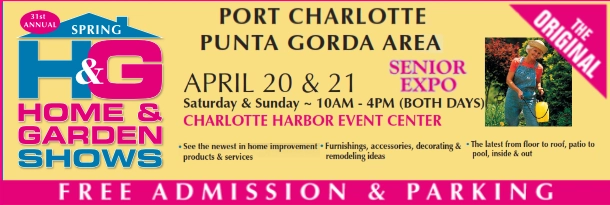 The industry leader in home shows presents the Spring Port Charlotte and Punta Gorda Home and Garden Show for 2024!