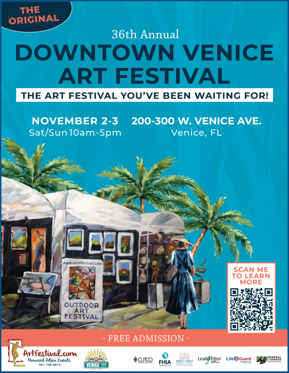 If you Love Sullivan St. Art Festival...You're Going to Love the Downtown Venice Art Festival - Nov. 2nd-3rd!