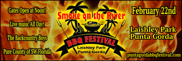 Love Music - Brews and BBQ - Don't Miss the Annual Smoke on the River BBQ & Music Fest in Laishley Park Punta Gorda February 22, 2025!