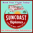 Double the Wings, Double the Fun: Soar into Unforgettable Adventure over Charlotte Harbor and Florida’s Gulf Coast with Gracie and Suncoast Biplanes!