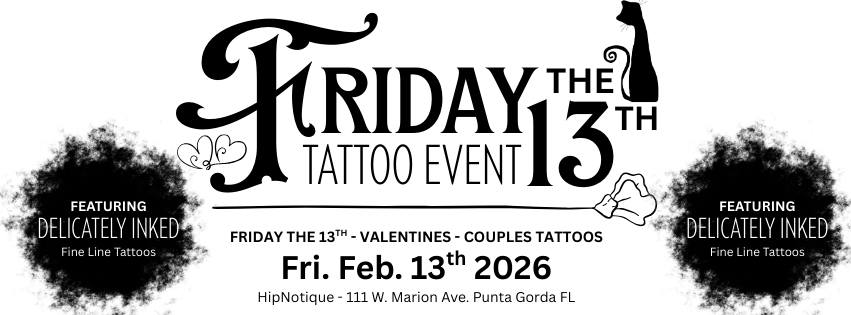 Friday The 13th Flash Tattoo Event