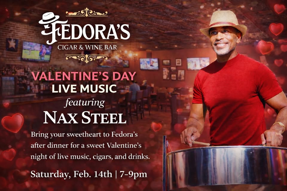 Valentine’s Day Live Music featuring Nax Steel