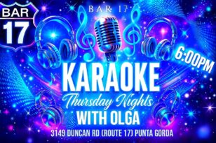 karaoke with olga at bar 17!!