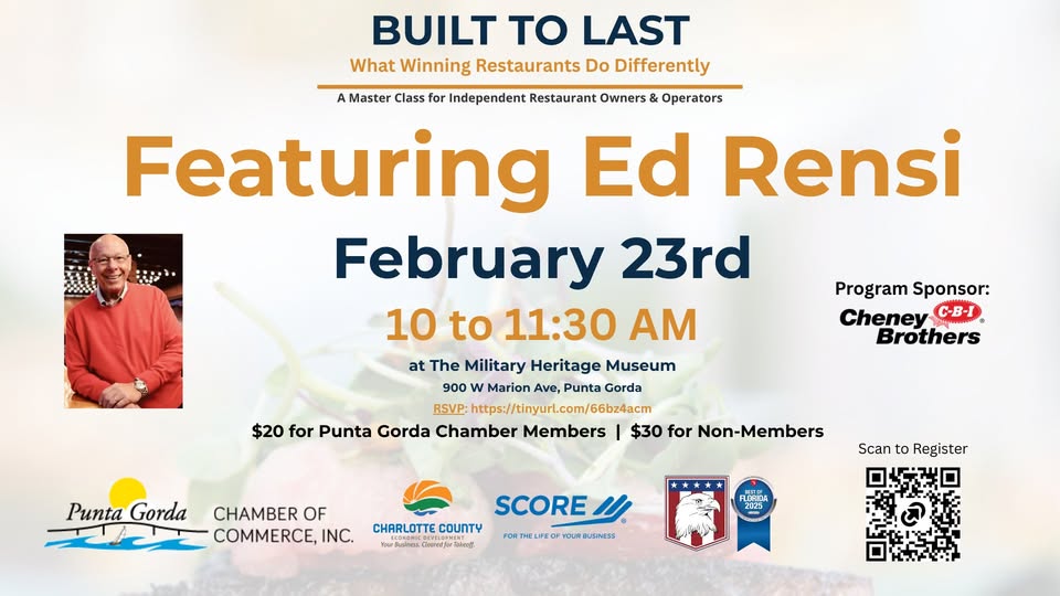 built to last: what winning restaurants do differently – ed rensi