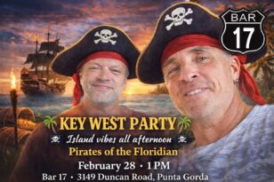 key west vibes with pirates of the floridian