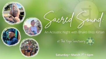 sacred sound: an acoustic night with bhakti bliss kirtan