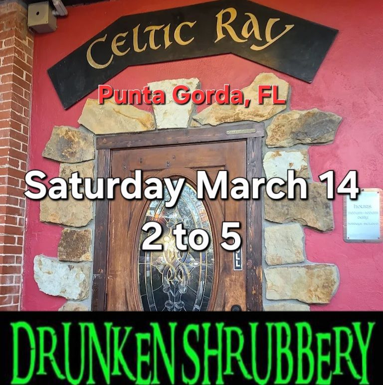 paddy's weekend kickoff with drunken shrubbery