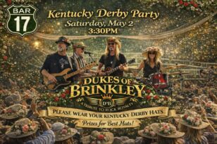 kentucky derby party with dukes of brinkley at bar 17!!