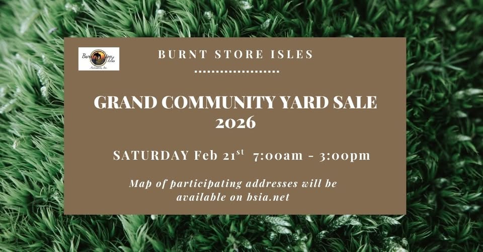 burnt store isles community yard sale