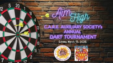 c.a.r.e. auxiliary dart tournament