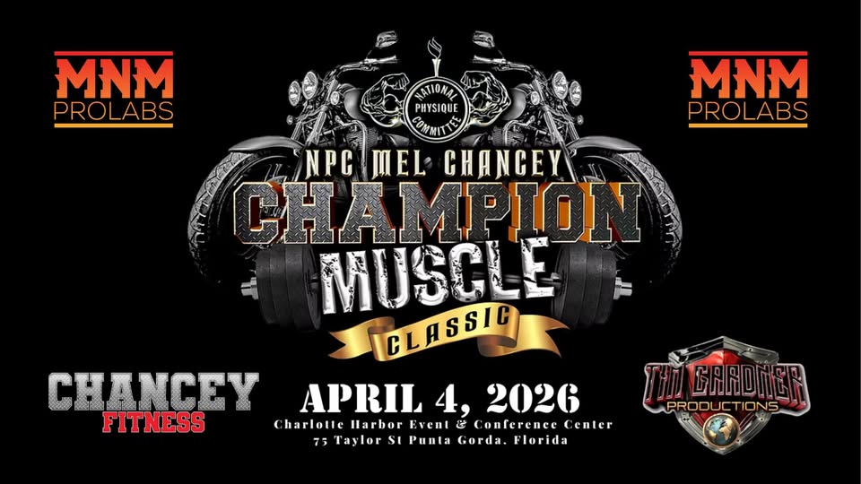npc mel chancey champion muscle classic