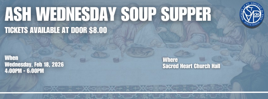 svdp ash wednesday soup supper