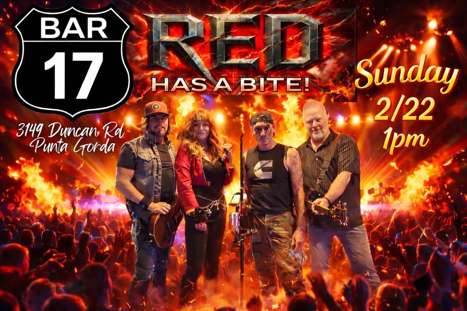 biker bash sunday with red the last sunday of every month!!