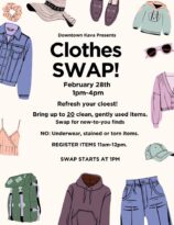 downtown kava's clothing swap