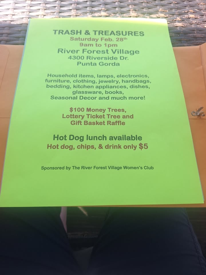 trash to treasure sale