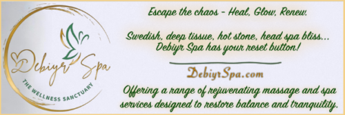 debiyr spa massage banner
