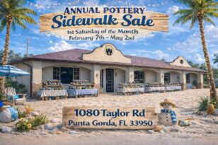 annual pottery sidewalk sale