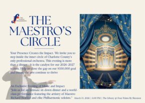 the maestro’s circle: an exclusive evening of music and impact.