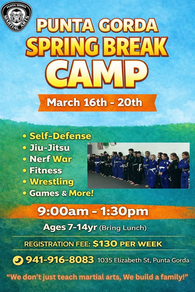spring break camp 2026 at pgma