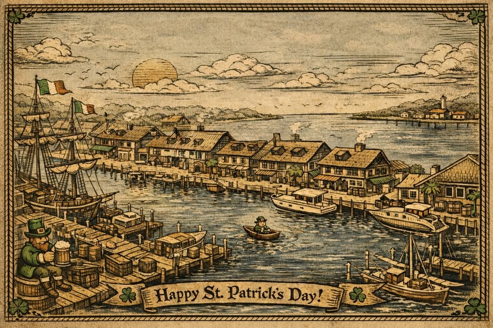 ? st. patrick's day at fishermen’s village ?