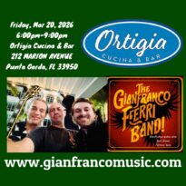 the gianfranco ferri band at ortigia!