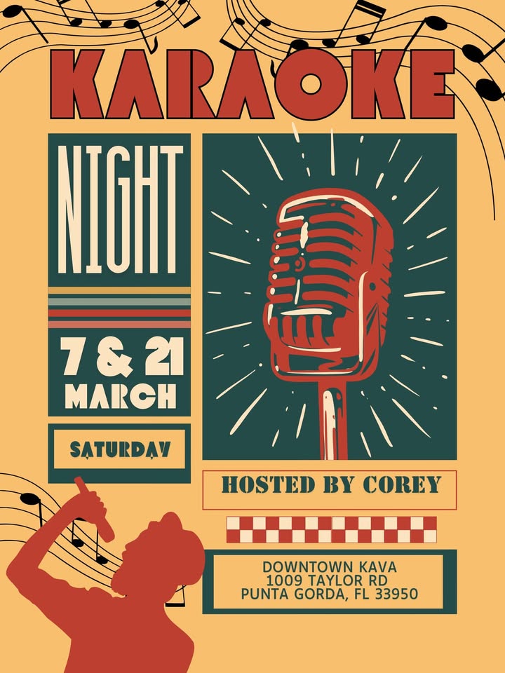 karaoke night at downtown kava