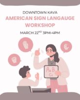sign language workshop with kira