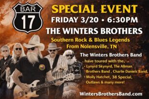 the winters brothers special event at bar 17!!!