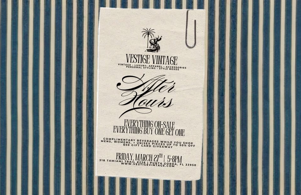 vintage after hours spring sale edition
