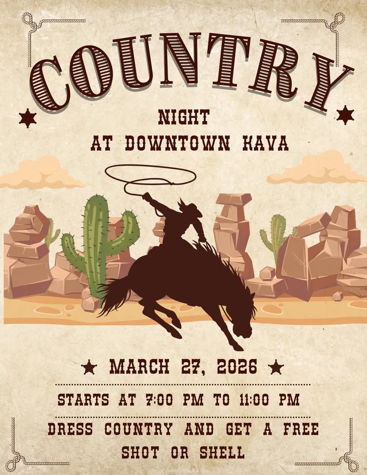 country night at downtown kava