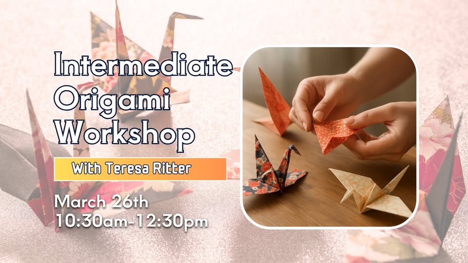 intermediate origami workshop