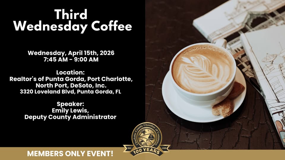 april third wednesday coffee — members event