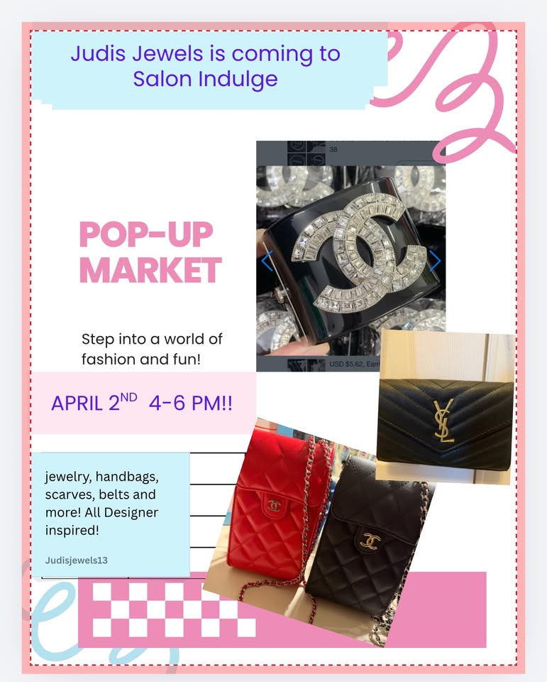 designer inspired pop up market
