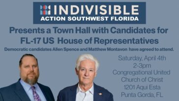 town hall with candidates for fl 17 us house of representatives