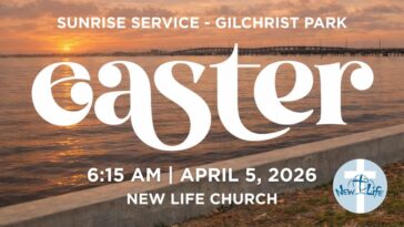 easter sunrise service at gilchrist park