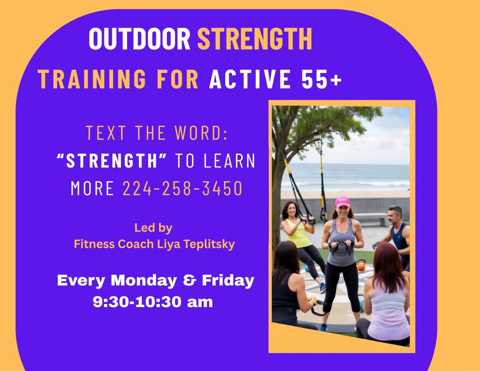 active 55+ outdoor strength training group