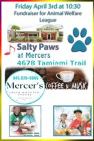 music and coffee fundraiser for awl