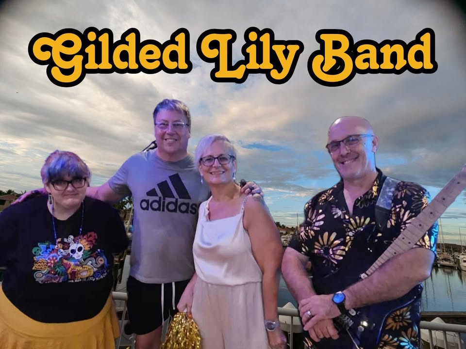 gilded lily band at cass cay