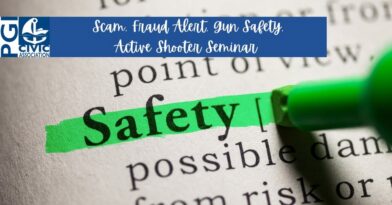 scam, fraud alert, gun safety, active shooter seminar [member exclusive]