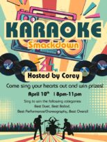 karaoke smackdown competition at downtown kava!!