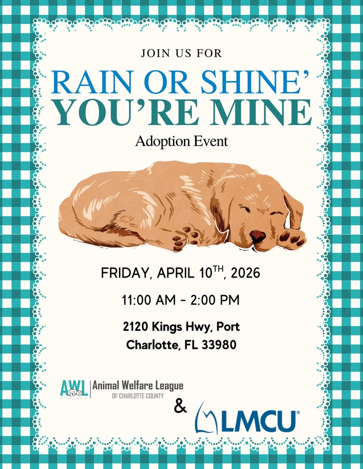 rain or shine, you're mine!