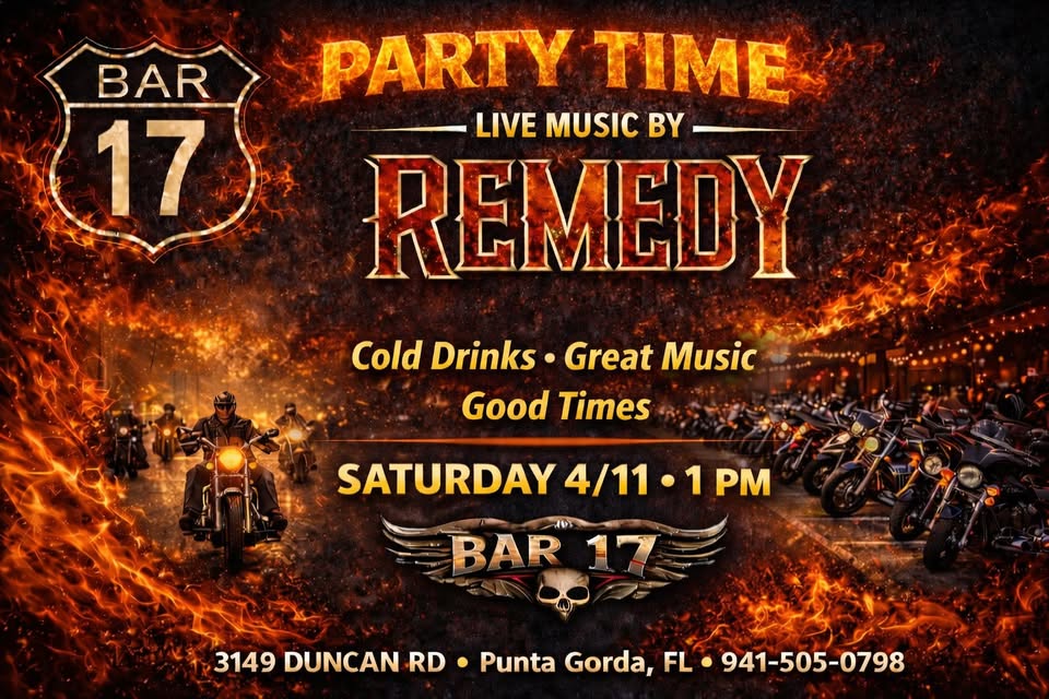 ?remedy at bar 17 saturday ??