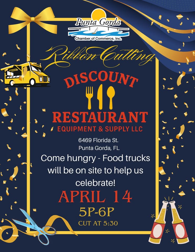 ribbon cutting discount restaurant equipment & supplies